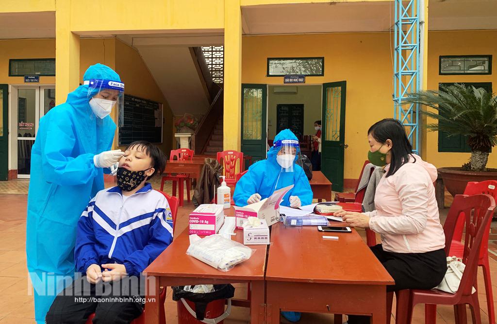 Trong ngày 8/1, Ninh Bình ghi nhận thêm 1 ổ dịch và 103 ca bệnh COVID-19 mới