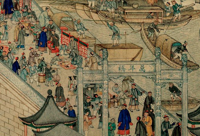 Tranh một vạn người thời Càn Long vẽ trong 24 năm