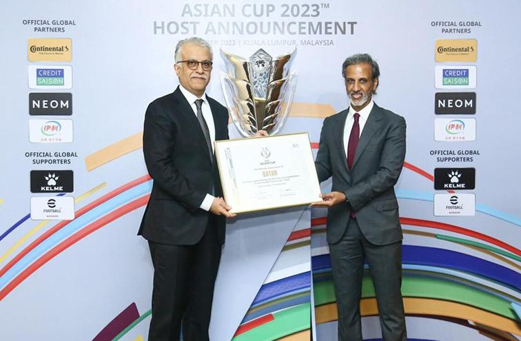 Qatar được trao quyền đăng cai Vòng chung kết Asian Cup 2023