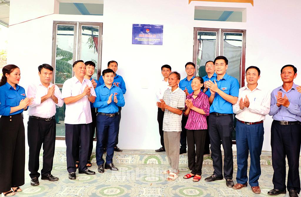 Khánh thành các công trình chào mừng thành công Đại hội Đại biểu Đoàn TNCS Hồ Chí Minh tỉnh lần thứ XIV