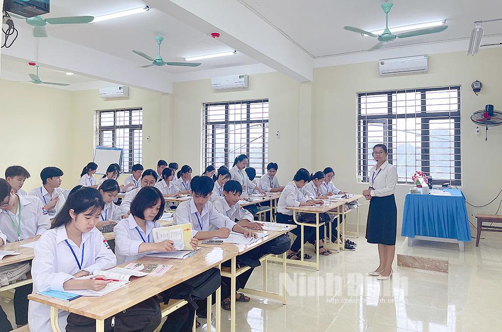 Nâng cao chất lượng dạy và học tại Trường THPT Nho Quan C
