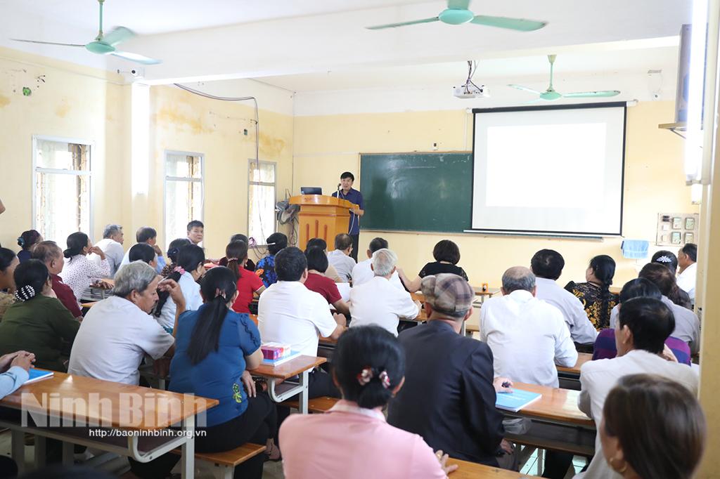 Hội Người cao tuổi tập huấn truyền thông về công tác chăm sóc sức khỏe