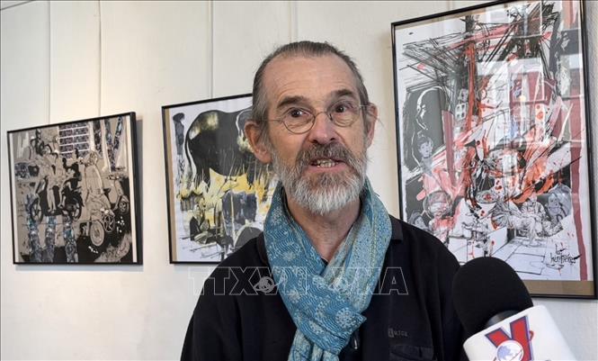 Triển lãm tranh 'Việt Nam và Môi trường' tại Pháp