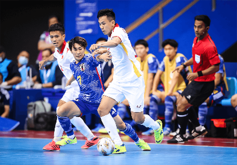 Tuyển futsal Việt Nam vào tứ kết giải futsal châu Á với ngôi nhì bảng