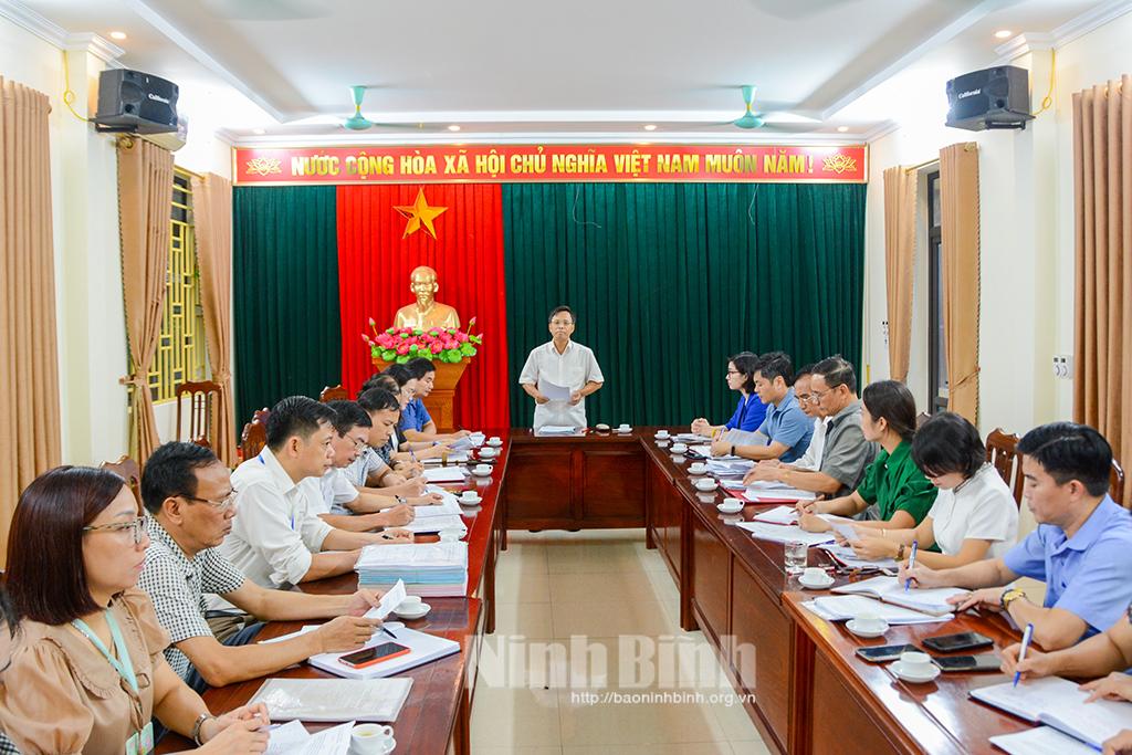 Giám sát việc thực hiện Quy định số 124- QĐ/TW