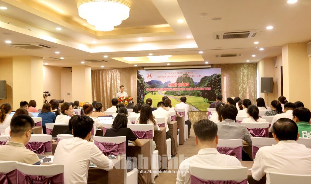 Khai giảng lớp bồi dưỡng marketing online, xây dựng và quảng bá sản phẩm du lịch
