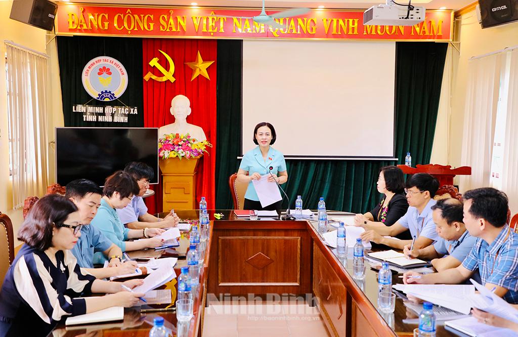 Khảo sát việc thi hành Luật Hợp tác xã năm 2012
