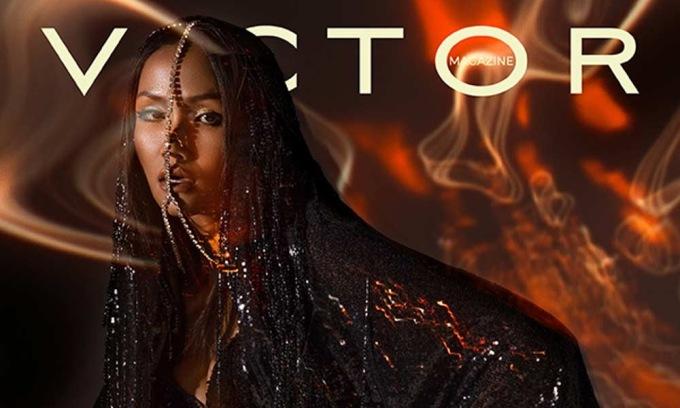 H'Hen Niê lên bìa tạp chí thời trang Dubai