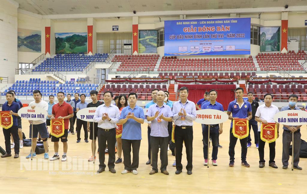 Tổ chức Giải bóng bàn Cúp Báo Ninh Bình lần thứ XVI năm 2022