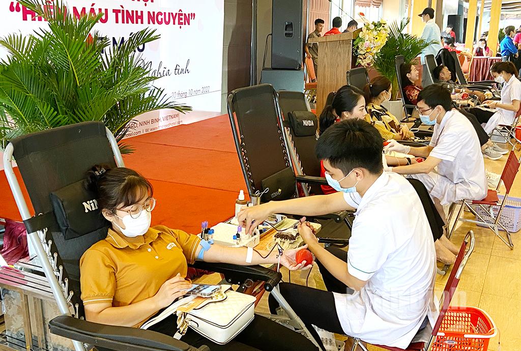 Thành phố Ninh Bình: Tạo sức lan tỏa từ phong trào hiến máu tình nguyện
