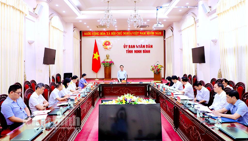 Hội nghị tham gia ý kiến vào dự thảo các tờ trình, nghị quyết trình tại kỳ họp thứ 10, HĐND tỉnh khóa XV