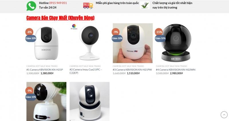 Top 6 công ty lắp đặt camera tại Nha Trang uy tín, chất lượng