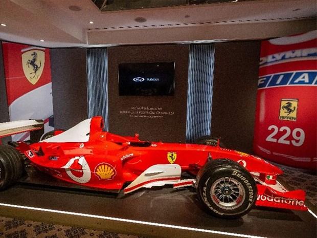 "Chiến mã" của cựu tay đua F1 Schumacher được bán hơn 13 triệu USD
