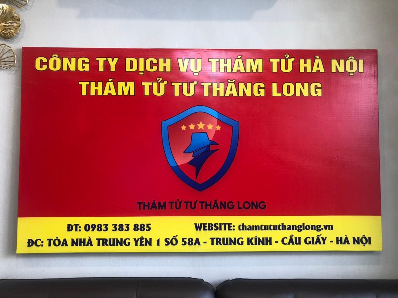 Những dịch vụ ở công ty thám tử tư Thăng Long