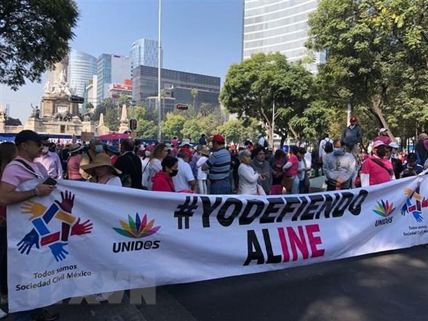 Mexico: Biểu tình phản đối kế hoạch cải tổ cơ quan bầu cử quốc gia