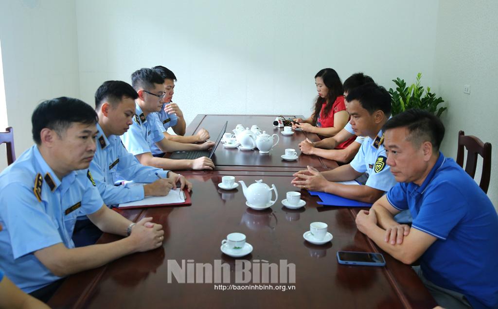 Cục Quản lý thị trường tỉnh giám sát tình hình kinh doanh xăng dầu