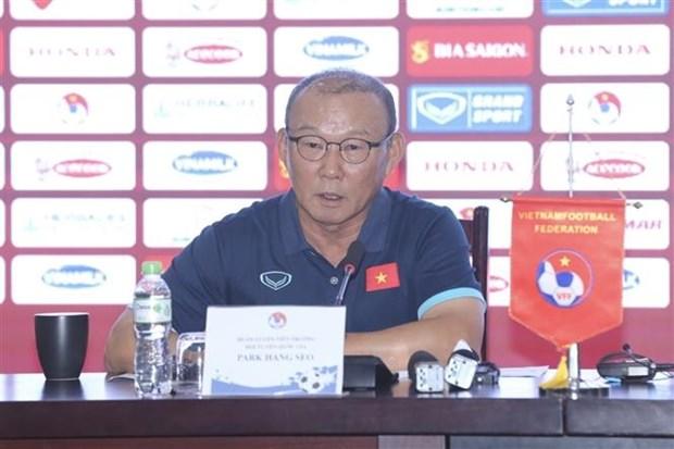 HLV Park Hang-seo: Tập trung cho mục tiêu trước mắt - vô địch AFF Cup