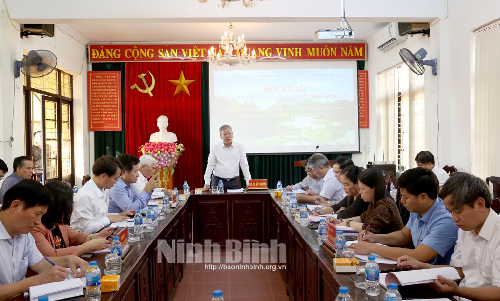 Hội thảo thực trạng và giải pháp phát triển du lịch