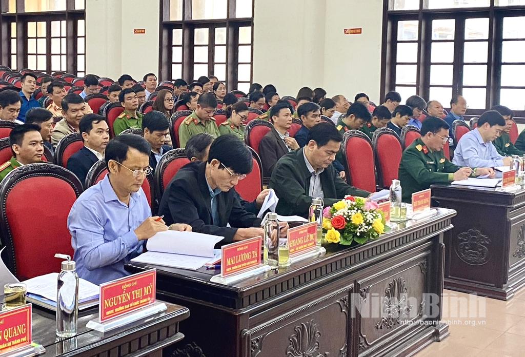 Thành ủy Tam Điệp tổng kết 10 năm thực hiện Nghị quyết Trung ương 8 khóa (XI)