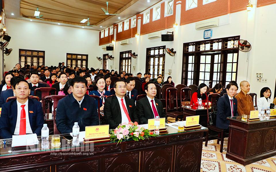 HĐND huyện Yên Khánh khóa XV tổ chức kỳ họp thứ chín