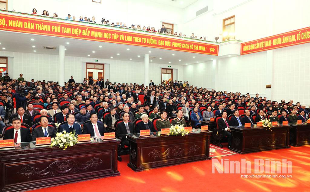 Kỷ niệm 40 năm thành lập thị xã (nay là thành phố) Tam Điệp