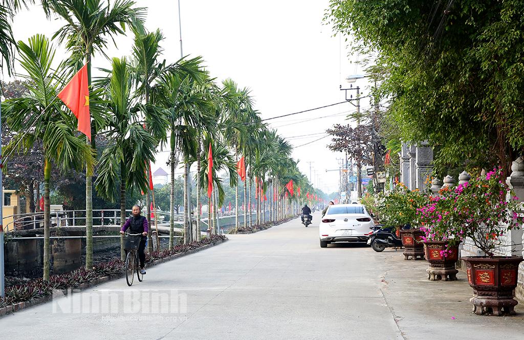 Diện mạo khởi sắc ở xã nông thôn mới nâng cao Khánh Thịnh