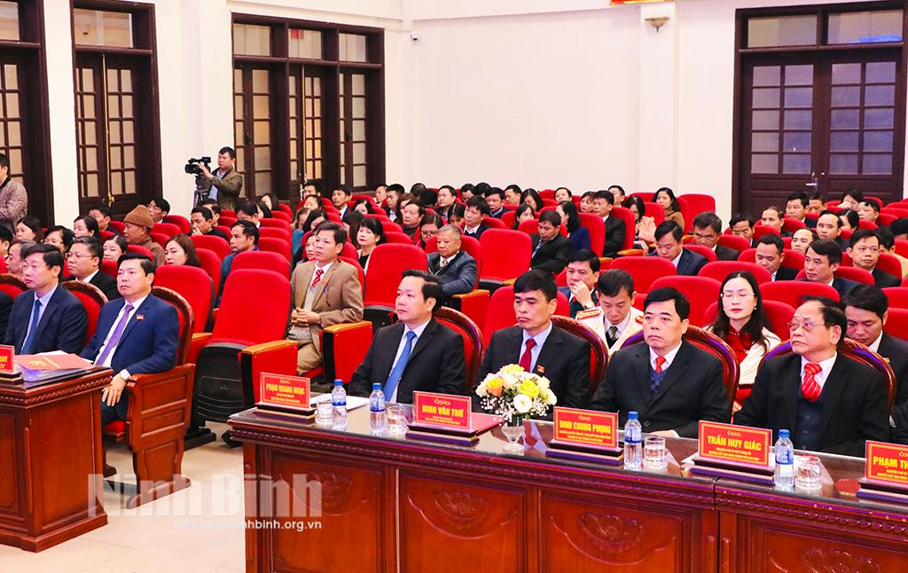 HĐND thành phố Ninh Bình khóa XXI tổ chức kỳ họp thứ chín