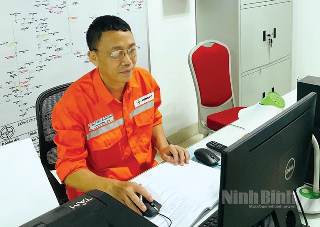 Người cán bộ tâm huyết với công tác vận hành điều độ
