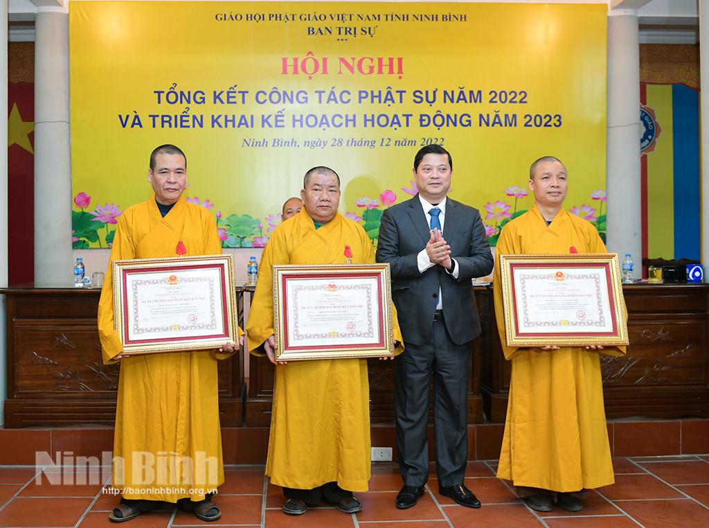 Triển khai công tác Phật sự năm 2023