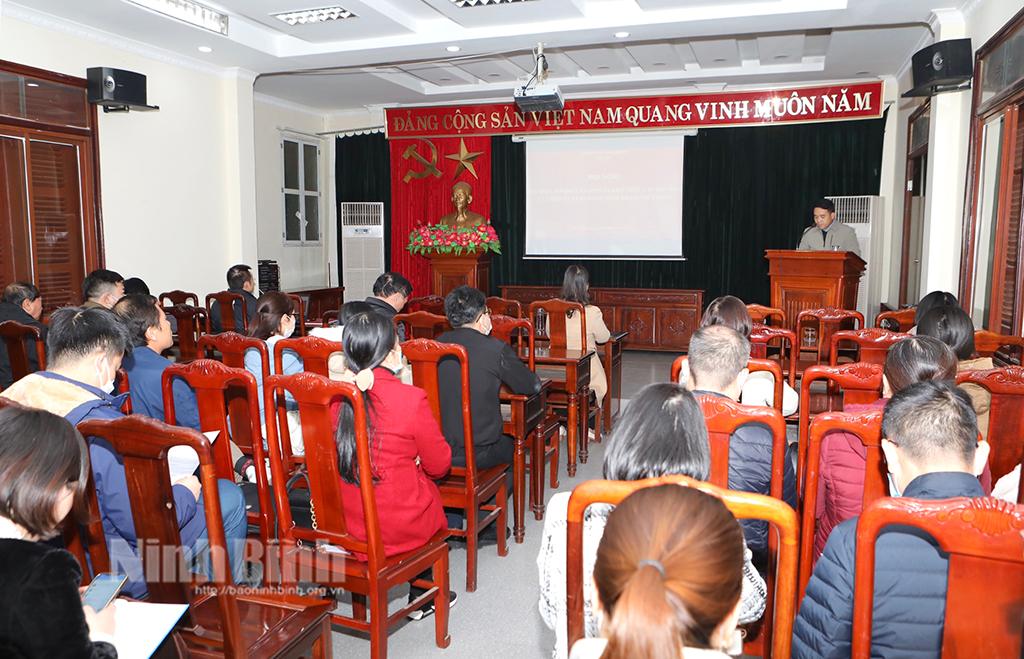 Phổ biến, hỗ trợ và tập huấn kiến thức cho các cơ sở hành nghề khám, chữa bệnh trên địa bàn tỉnh