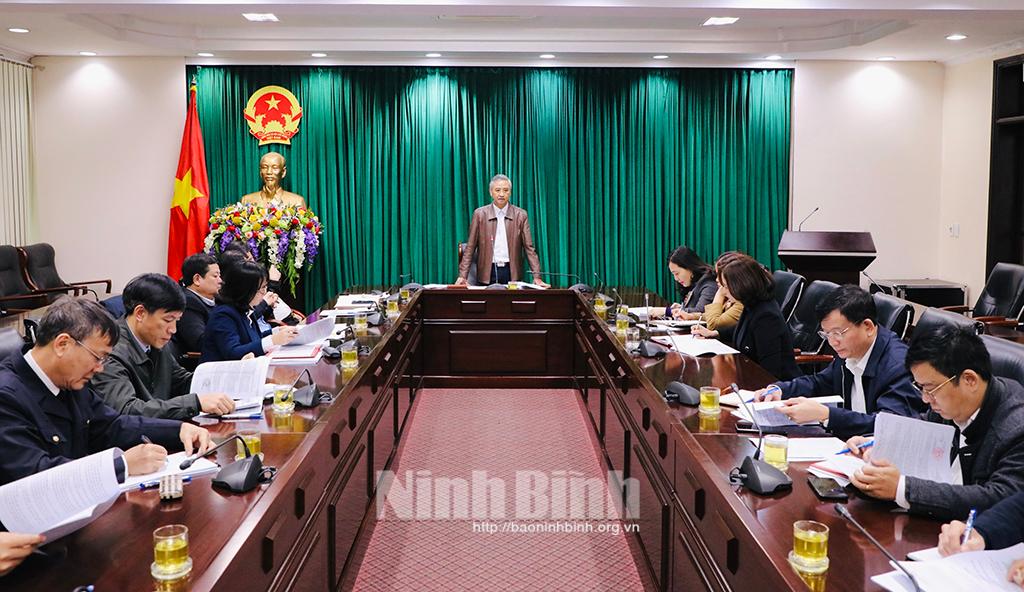 Ban Pháp chế HĐND tỉnh giám sát thực hiện các quy định trong thụ lý, giải quyết các vụ án hành chính