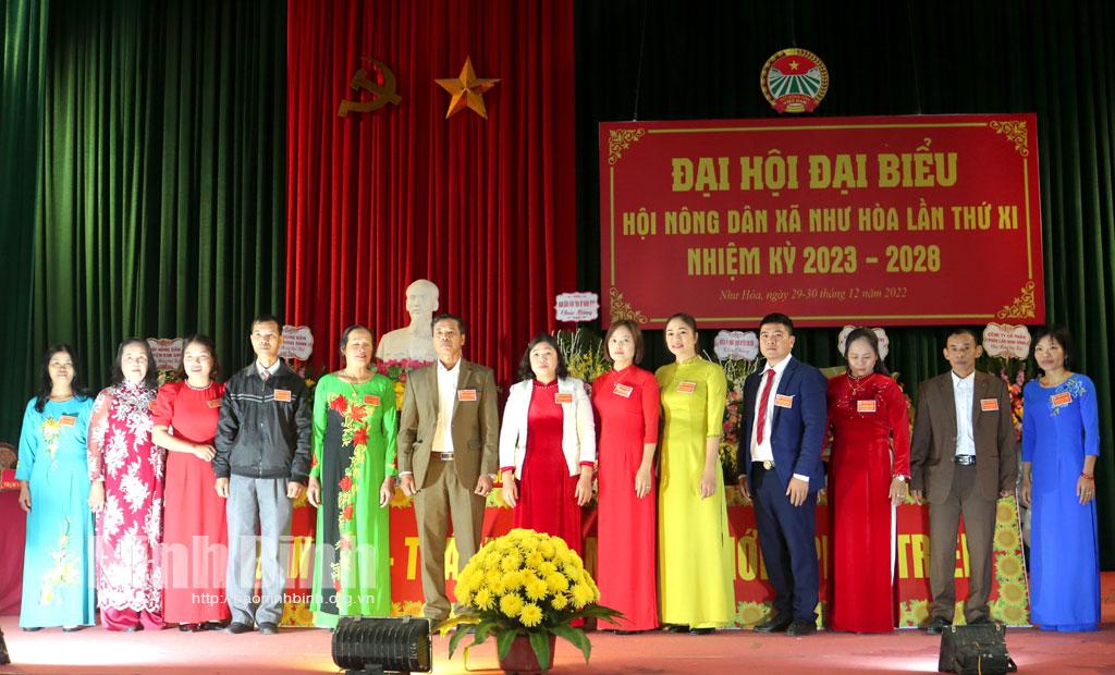 Đại hội đại biểu Hội Nông dân xã Như Hòa nhiệm kỳ 2023-2028