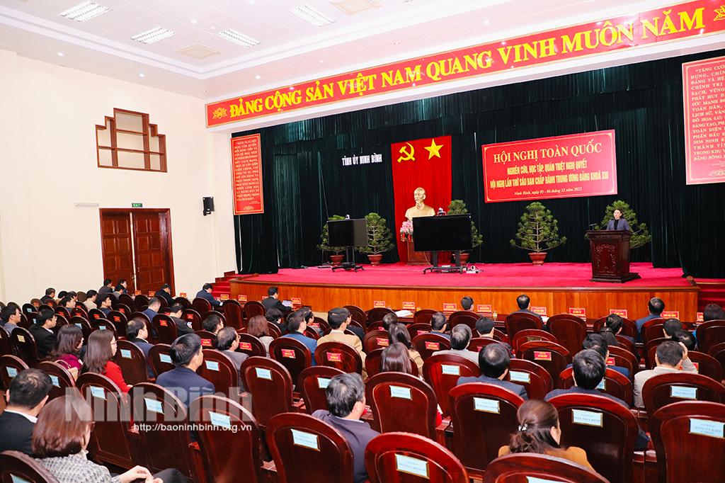 Thảo luận Chương trình hành động thực hiện Nghị quyết Hội nghị Trung ương 6, khóa XIII của Đảng