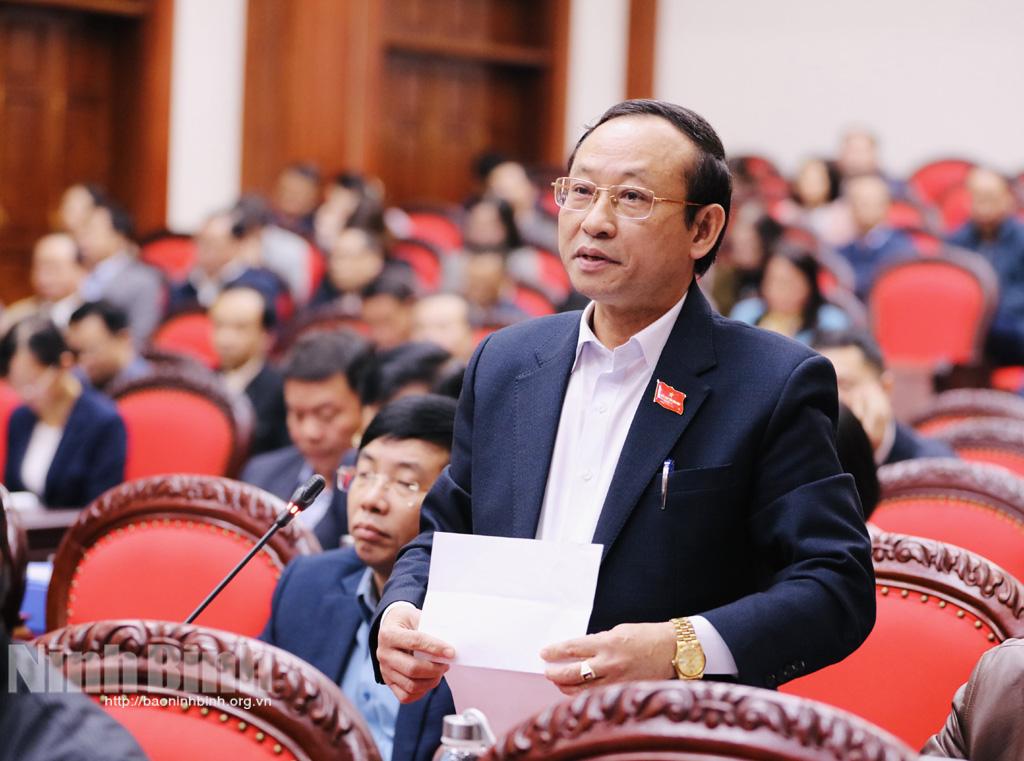 Kỳ họp thứ mười, HĐND tỉnh khóa XV: Tiến hành chất vấn và trả lời chất vấn