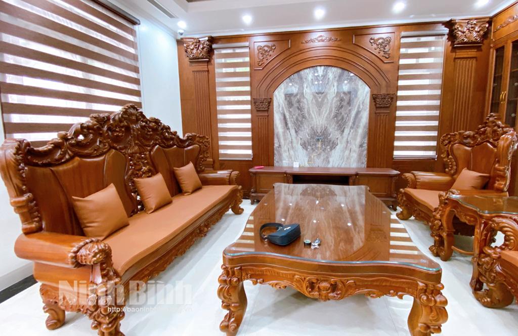 Nhu cầu mua sắm, may nệm ghế phòng khách tăng dịp cuối năm