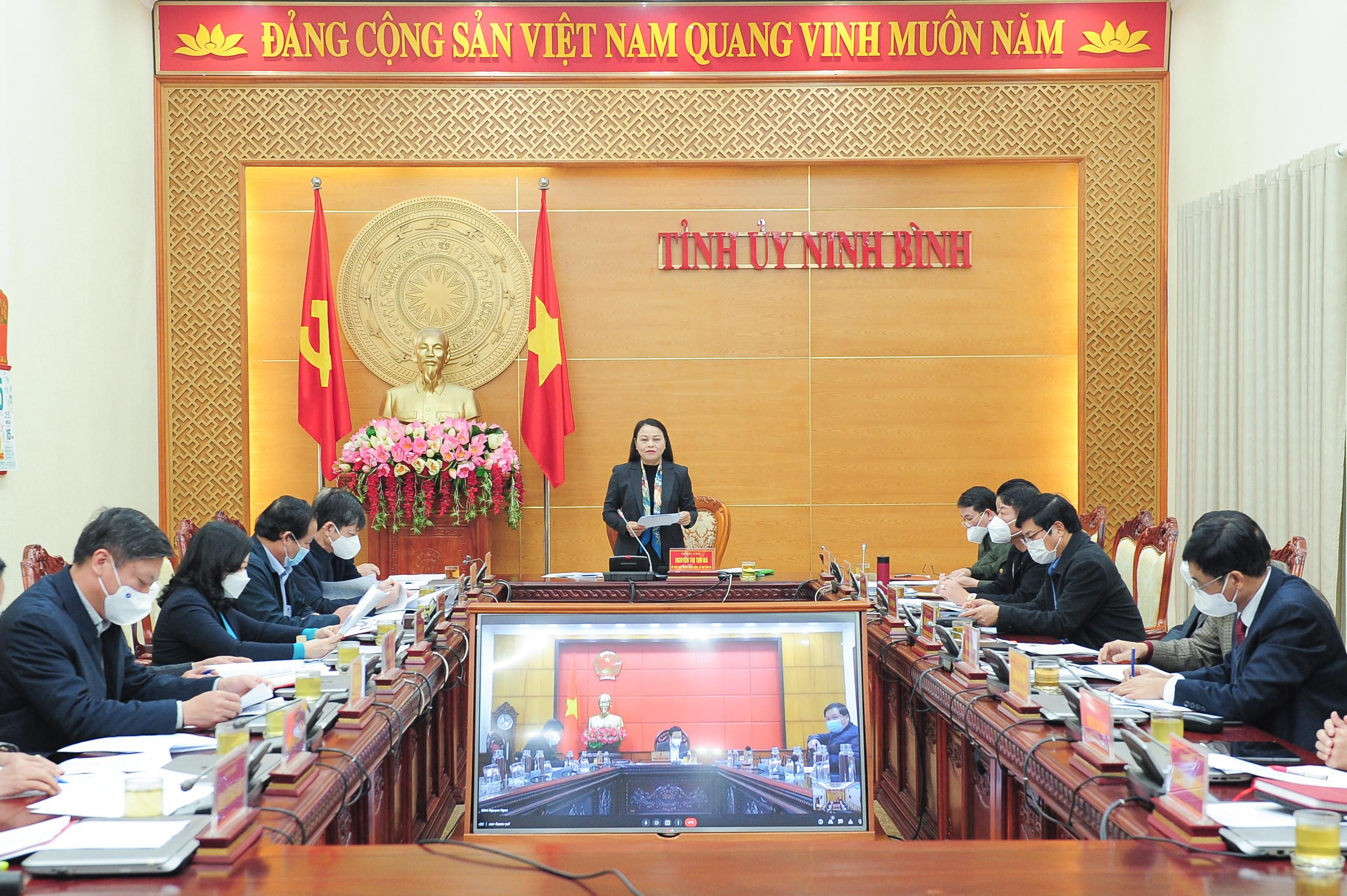 Ban Thường vụ Tỉnh ủy cho ý kiến vào một số nội dung quan trọng