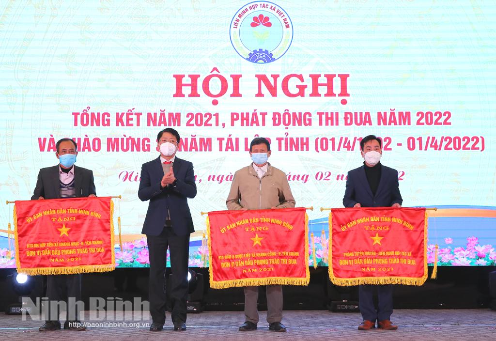 Liên minh HTX tỉnh phát động phong trào thi đua năm 2022