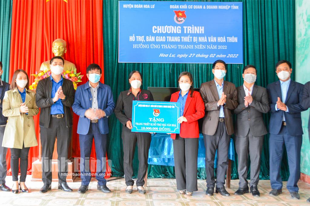 Đoàn Khối Cơ quan và Doanh nghiệp tỉnh hưởng ứng Tháng Thanh niên năm 2022