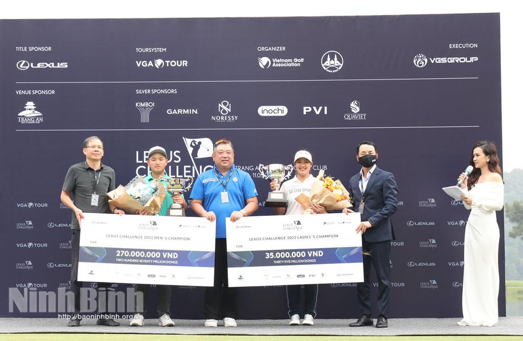 Bế mạc và trao thưởng giải Golf Lexus Challenge 2022