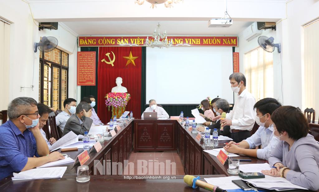 Hội thảo tư vấn, phản biện Đề án "Phát triển kinh tế nông nghiệp tỉnh Ninh Bình giai đoạn 2022-2025"