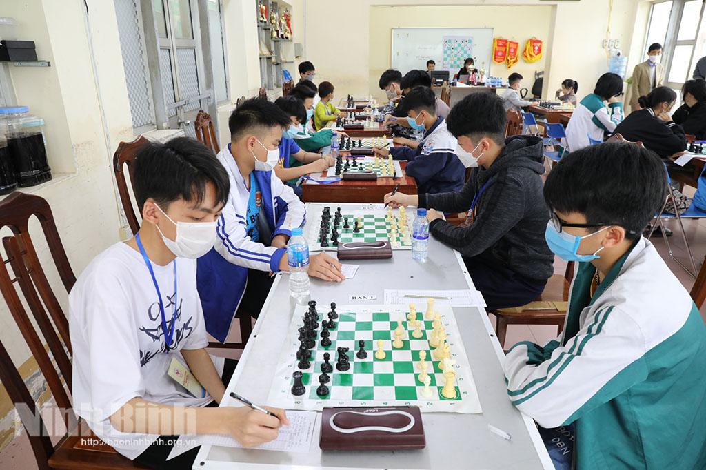 Thi đấu môn cờ vua trong khuôn khổ Đại hội TDTT tỉnh lần thứ VII