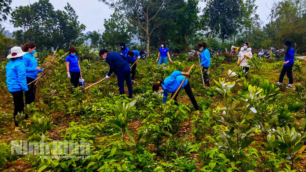 Tuổi trẻ Nho Quan: Sôi nổi các hoạt động hưởng ứng Tháng Thanh niên
