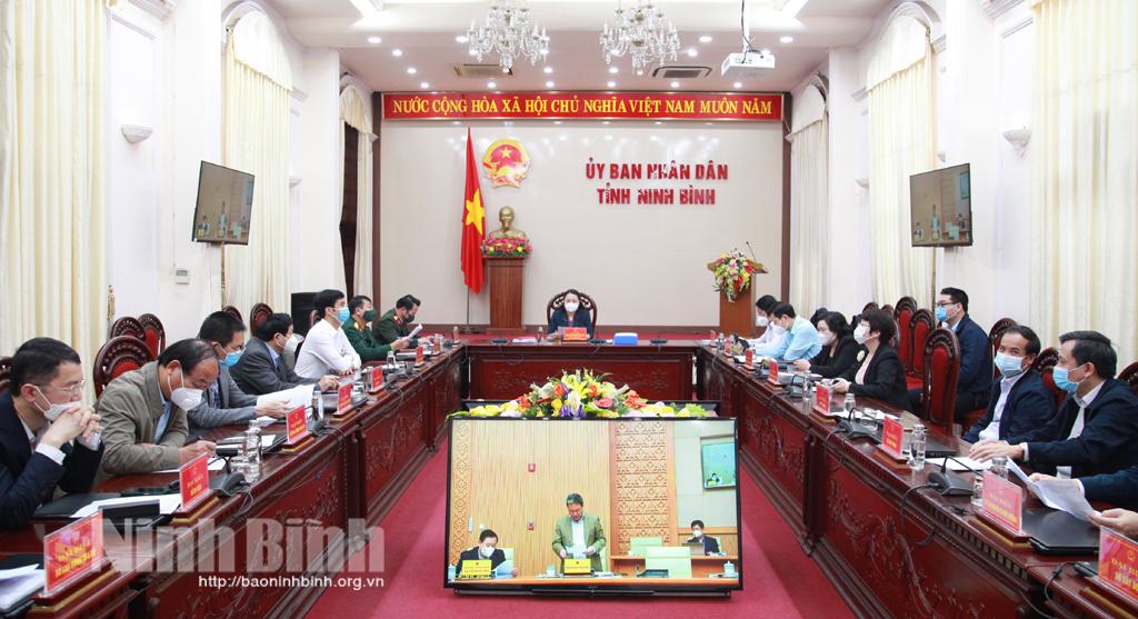 Hội nghị trực tuyến đẩy nhanh tiến độ quy hoạch quốc gia