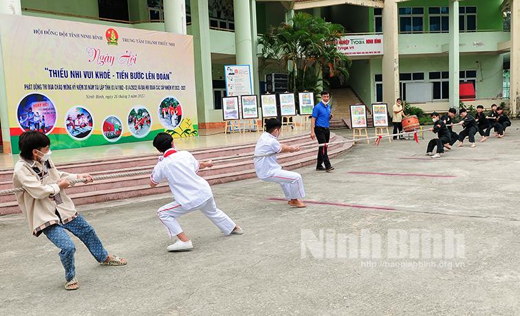 Ngày hội thiếu nhi vui khỏe - Tiến bước lên Đoàn