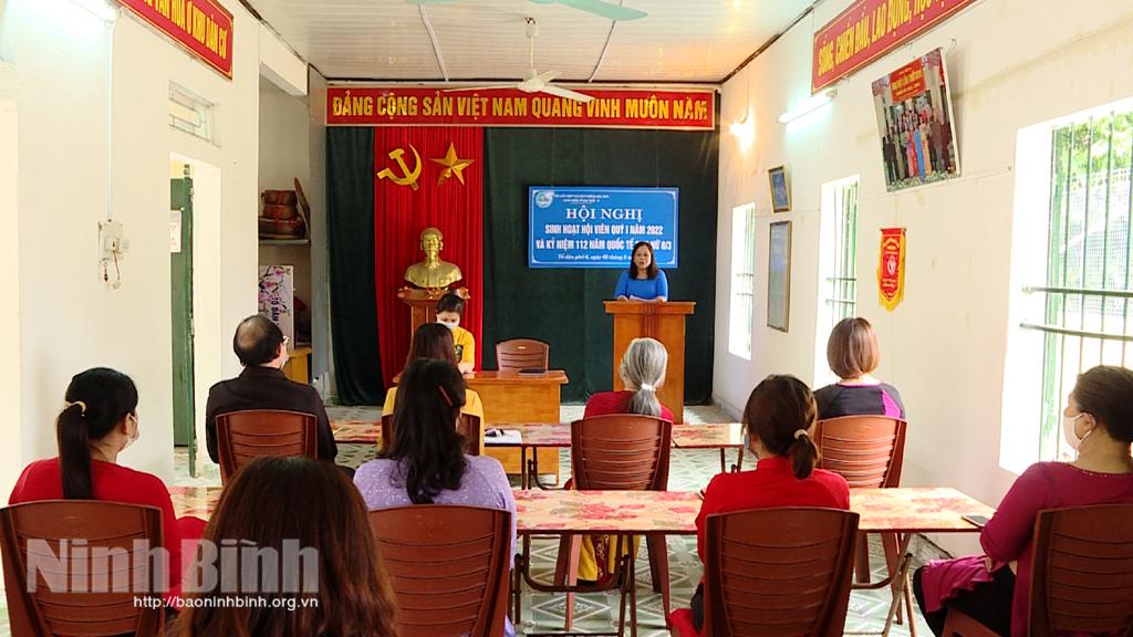 Thành phố Tam Điệp quan tâm thực hiện tốt công tác cán bộ nữ