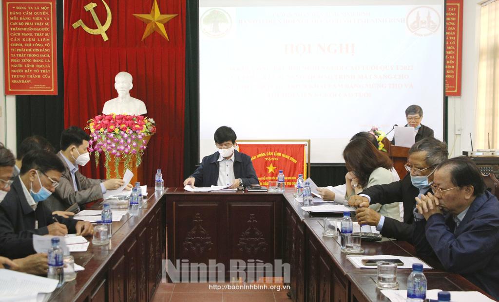 Sơ kết công tác Hội Người cao tuổi quý I