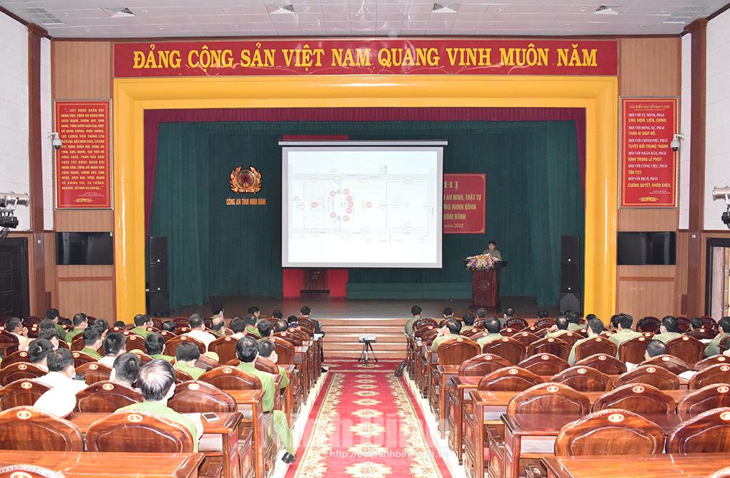 Công an tỉnh triển khai phương án đảm bảo an ninh trật tự Lễ kỷ niệm 200 năm Danh xưng Ninh Bình và 30 năm tái lập tỉnh