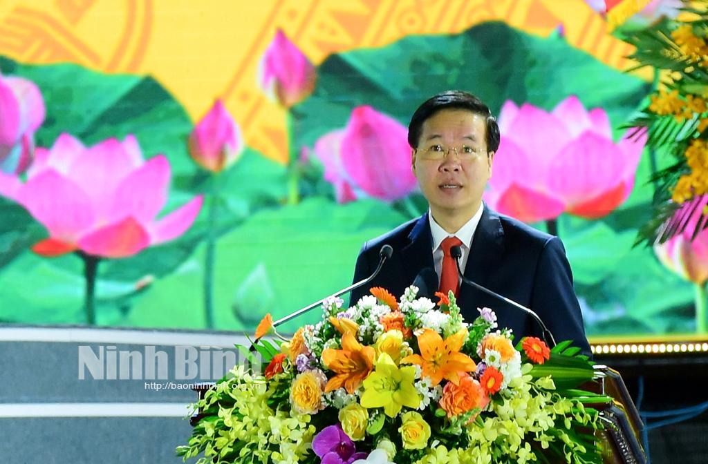 "Phát huy hào khí Cố đô, chủ động, sáng tạo, xây dựng Ninh Bình phát triển bền vững"(*)