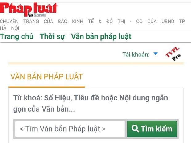Thêm cách để dễ dàng tra cứu hơn 380.000 văn bản pháp luật