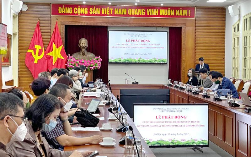 Phát động sáng tác tranh cổ động tuyên truyền về Ngày Thương binh - Liệt sĩ